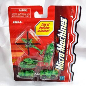 VTG Hasbro Micro Machines Fantasy Packs Mission Unit Alpha Jungle Patrol 2003